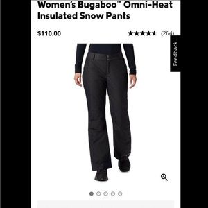 Women's Bugaboo™ Omni-Heat Insulated Snow Pants